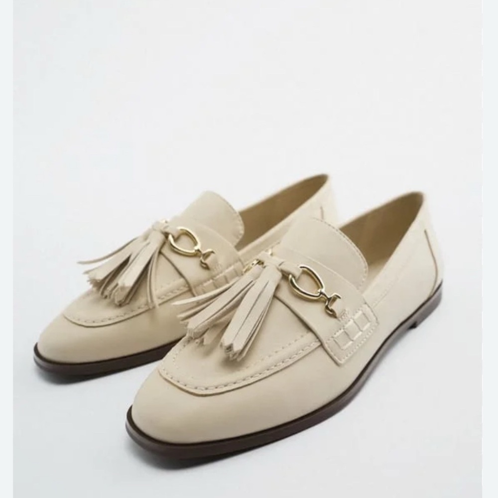 Zara Tassel Loafers - Size 40/9
